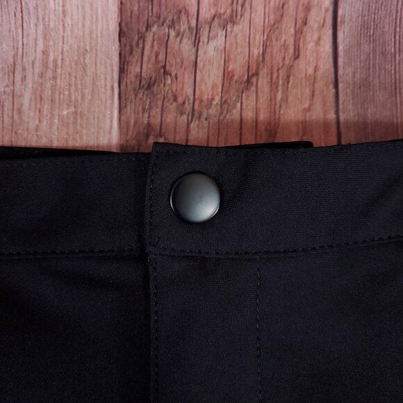 Cuts Clothing AO Joggers Mens Large Tapered Slim Fit Performance Black Pants - Picture 5 of 14